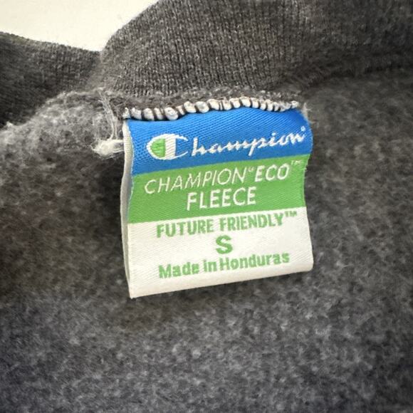 Boston College Sweatshirt NCAA Embroidered Champion Crewneck Small Eco Fleece - Picture 4 of 9